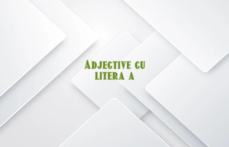 adjective cu a