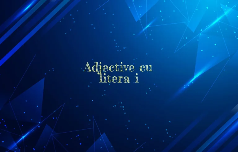adjective cu i
